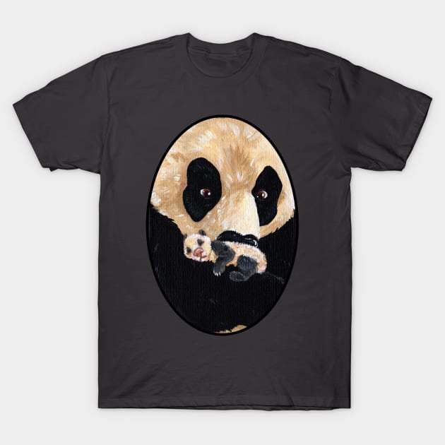 Panda Love T-Shirt by TaksArt